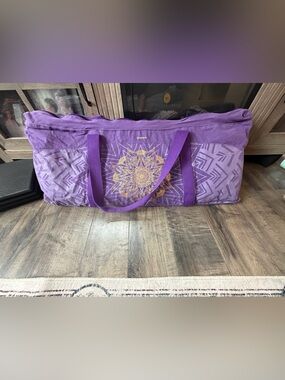 Gonex Purple Mandala Travel Tote Bag